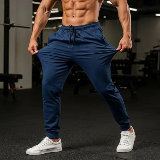 Calça Masculina Jogger Tactel Preço Barato Leve Respiravel Praticar Esporte Academia Verão Inverno