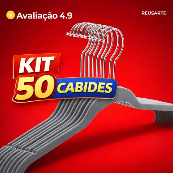 50 Cabides De Veludo CINZA Slim Ultra Finos Antiderrapante Antideslizante