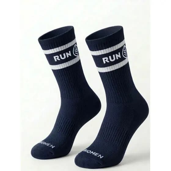 MEIA DE CORRIDA RUN - AZUL