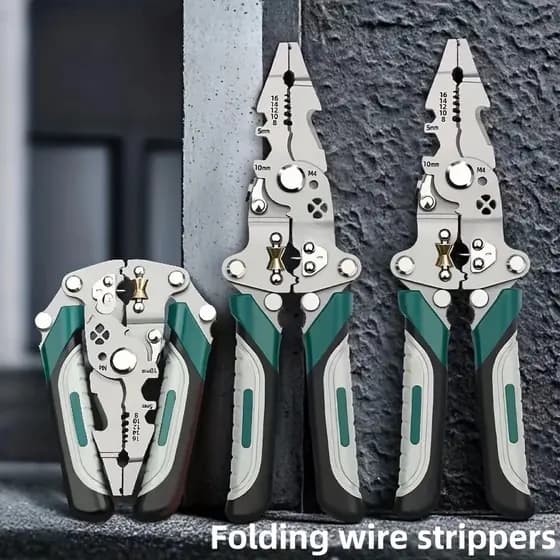Alicate Automático Decapador Crimpador Eletricista Descacador Fios Decapador Fio Automático 18 Em 1