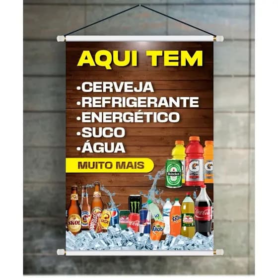 BANNER ARTE PRONTA - AQUI TEM BEBIDAS