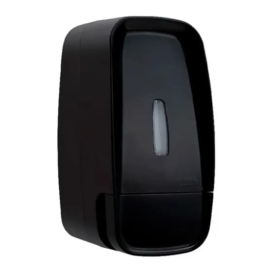 Dispenser Sabonete Líquido Alcool Gel Premisse Compacta Invoq 600ml Cor Preta Entrega Rápida