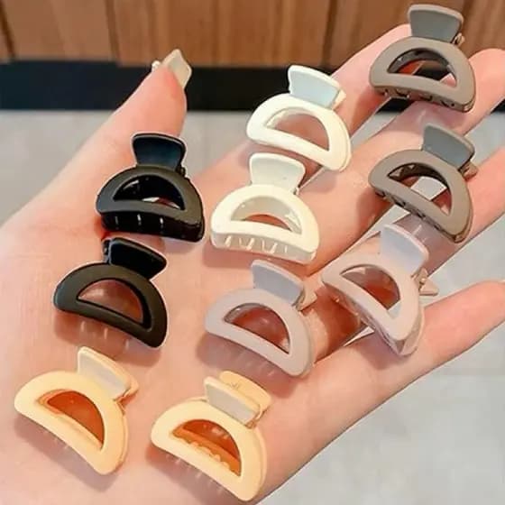 kit 12 mini piranhas nude foscas 4 cm