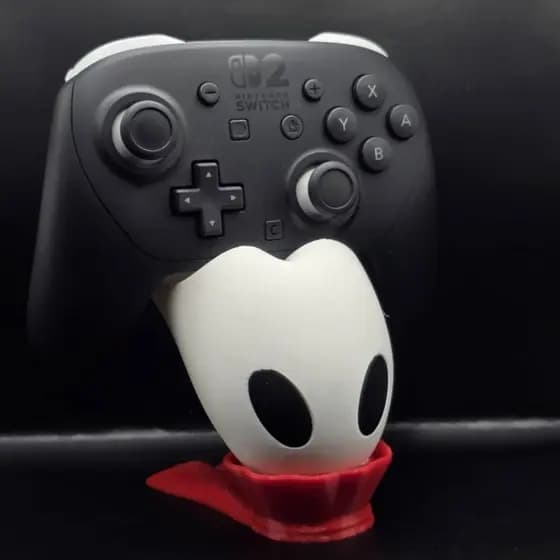 Suporte de Controle Hollow Knight Silksong Hornet - Compatível para PS4, PS5, Xbox e Switch Pro