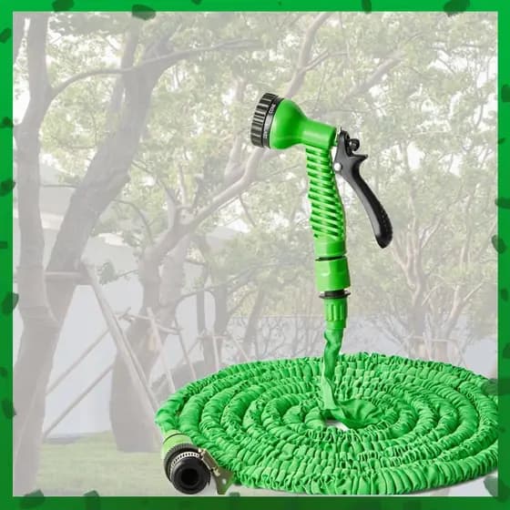 Mangueira Mágica Retrátil Flexível Tubos de água Multiuso Rega de Plantas de Jardim 7 modos Disponíveis