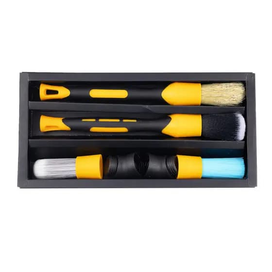 Kit Pincel 4 Em 1, Para Detalhamento/ Multimidia/ Externo