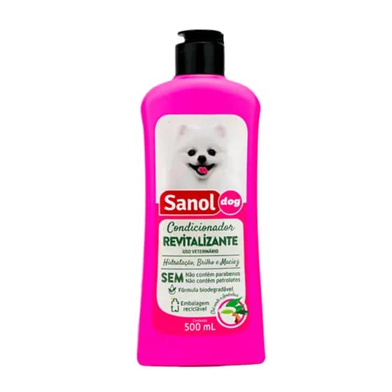 Condicionador de Pelos Revitalizante 500 ml - Sanol Dog