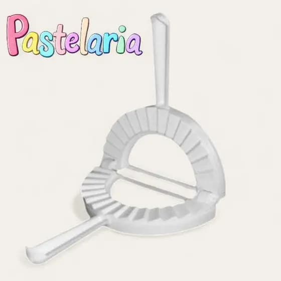 Fechador de Pastel em Plástico – Prático, Leve e Fácil de Usar!
