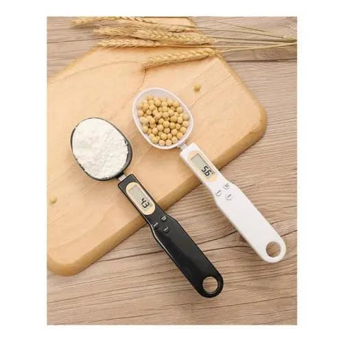 Colher Medidora Digital Precisão Alta Capacidade Design Moderno Uso Cozinha Laboratório