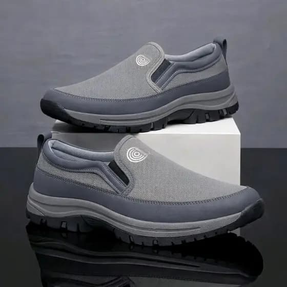 Confortável Sapatos De Malha Respiráveis Meia-Idade idosos Para Homens Caminhada Viagens Esportivas