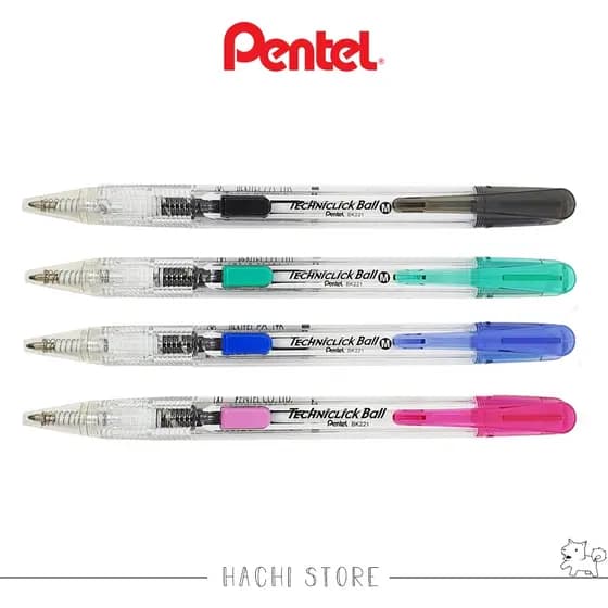 Caneta PENTEL Techniclick ball - Importada Japão