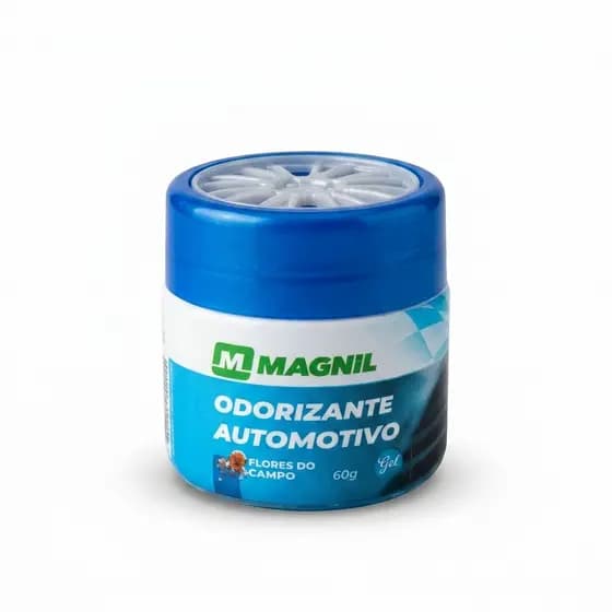 Odorizante Automotivo Gel Magnil 60g Cheirinho de Carro Longa Duração
