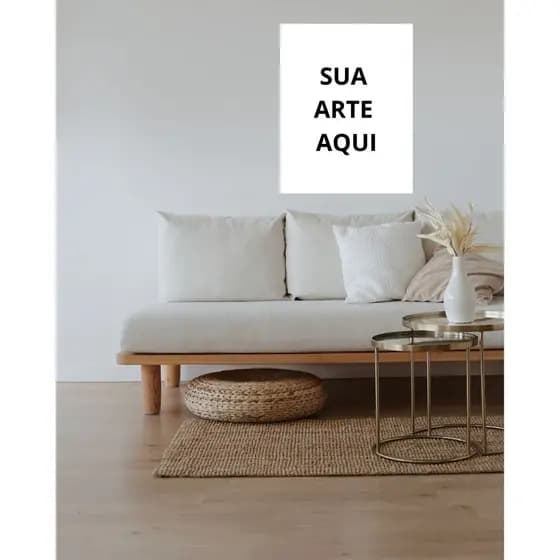Quadro personalizado 60x40 com sua arte