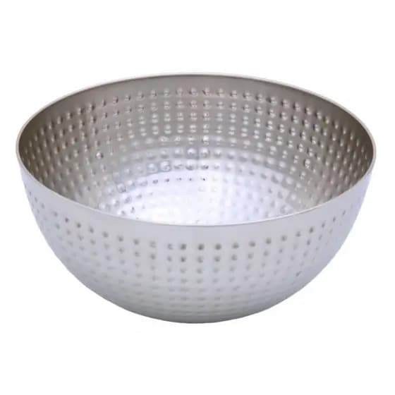 Mimo Style Bowl Inox Martelado 24cm - Produzido Inteiramente em Aço Inoxidável C/Detalhe Na Superfície;