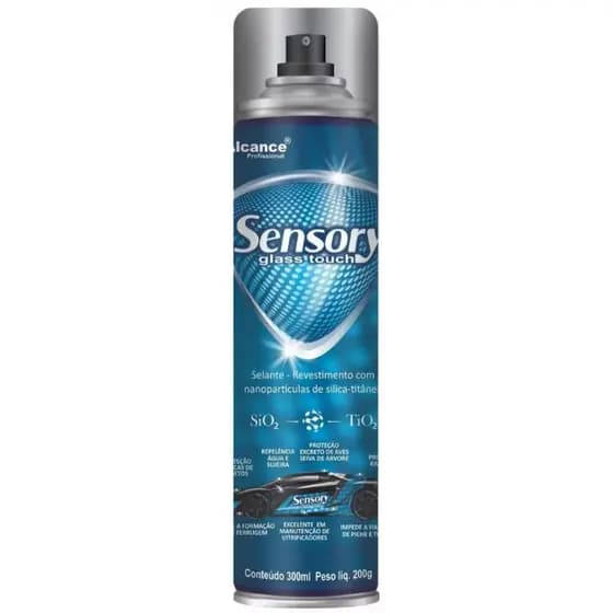 Selante Pintura Automotiva Sensory Glass Touch 300ml Alcance