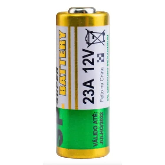 Pilha Para Controle De Portão 12v 23A Cartela Campainha Nova Pronta Entrega