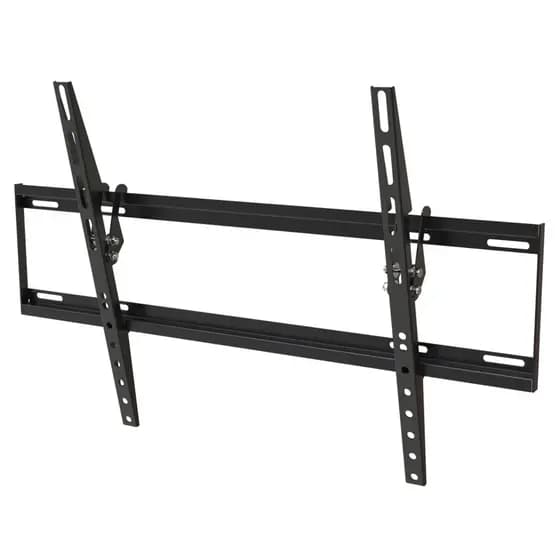 Suporte TV Ultra Slim Fixo Parede Inclinável Preto Universal LED LCD Plasma 37 a 75 Pol sbrp615