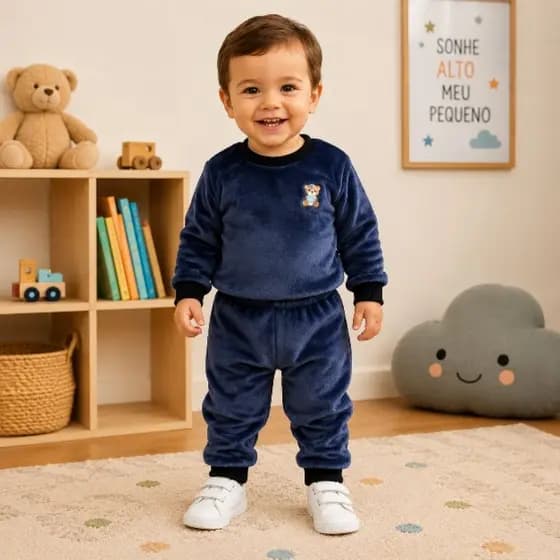 conjunto fleece quentinho infantil,conjunto infantil menino,conjunto bebê menino,pijama de menino,conjunto em fleece