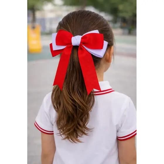 laço escolar/ laço azul marinho com branco/laço azul marinho com vermelho/ laço verde/laço azul marinho com amarelo/ laç