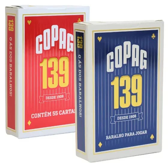 Baralho 139 Convencional Copag 54 Cartas Não O.G