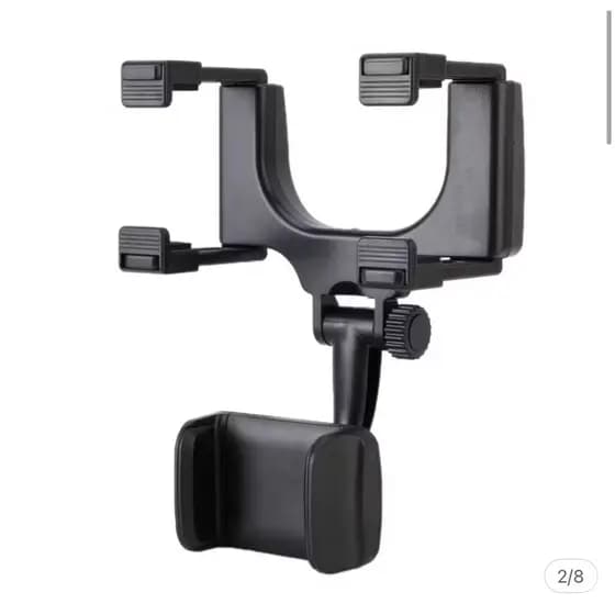 Novo suporte de telefone para espelho retrovisor