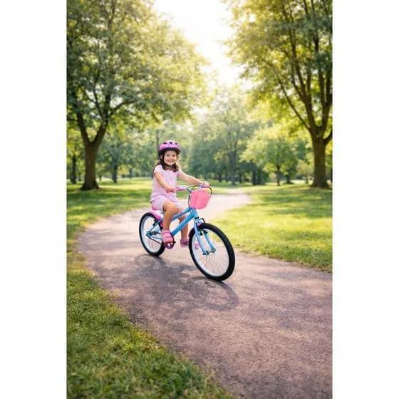Bicicleta Infantil Aro 20 Feminina Doll Sem Rodinha
