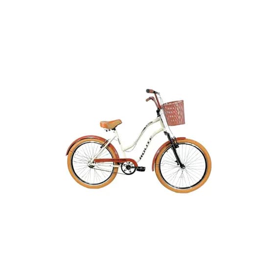 Bicicleta Retrô Aro 26 Beach Route Bike – Feminina, Sem Marcha e Suspensão