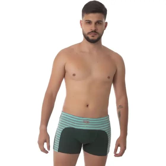 Kit com 10 Cuecas Boxer Adulto de Algodão - Confortável e Não Enrola Nas Pernas