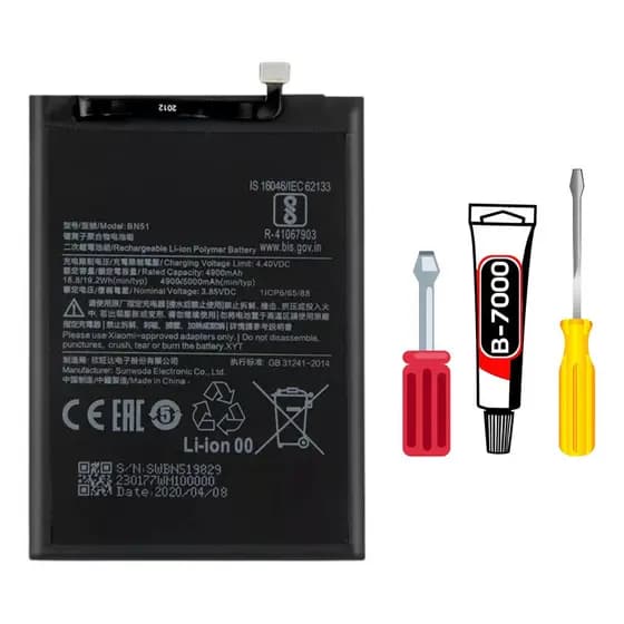 Bateria Para Redmi 8 | Redmi 8a - Bn51 + Kit Reparo