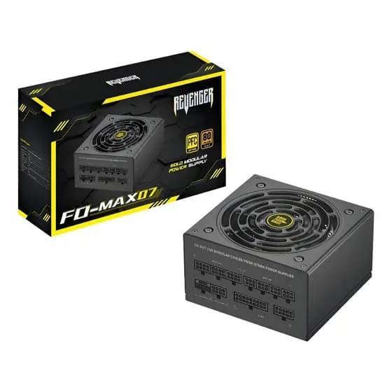 Fonte De Alimentação Gamer 650w 80 Plus Gold Power Supply Cor Preto