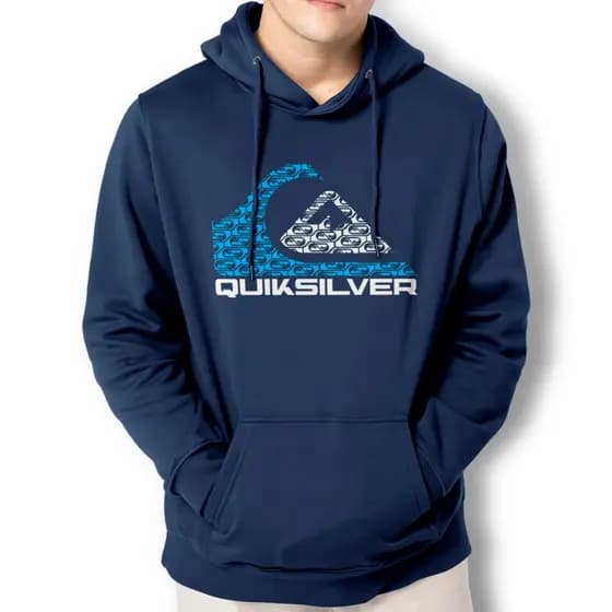 Casaco Plus Size Quiksilver Mini Logo unissex