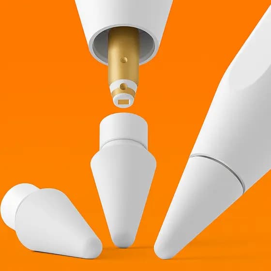 Pontas de Reposição Compatível com Apple Pencil Geração 1 e 2