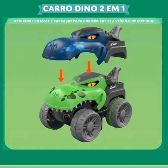 Brinquedo Dinossauro Educativo 4 Em 1 Com Parafusadeira Elétrica Kit Montar E Desmontar Infantil