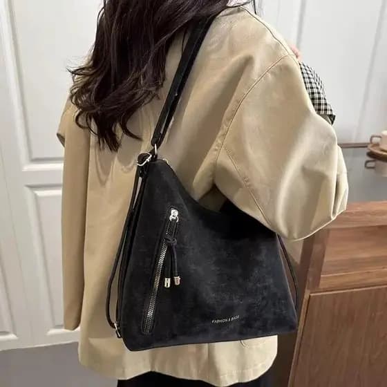 TOMI MITO Bolsa Feminina De Ombro Estilo Hobo Com Compartimento Espaçoso Zíper Frontal E Alça Confortável TM9212