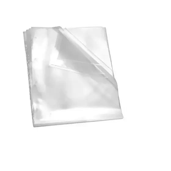 Envelope Plástico oficio C/4 furos fino 0,06m C/100 Unidades - ACP