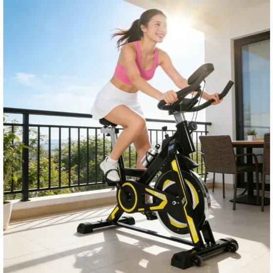 Bicicleta Spinning bicicleta ergometrica Para Exercícios Profissional Sport Suporta até 150kg