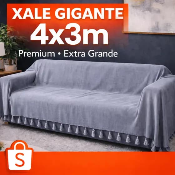 Manta Para Sofá Gigante 4x3 Cobre Sofá Inteiro Xale Jacquard