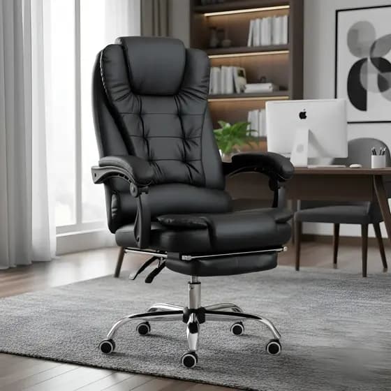 Cadeira de Escritório Ergonômica com Encosto Ajustável para Postura Ideal