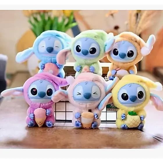 Chaveiro De Pelúcia Com Ponto De 18 Cm Stitch Devem Comer , Não Importa Como Sonolento A Série , Brinquedo