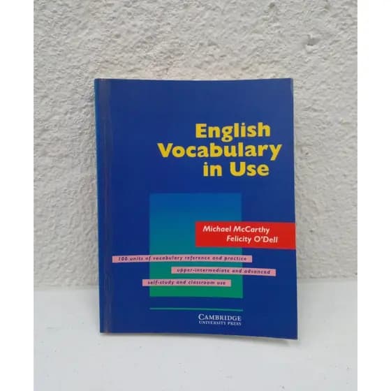 Livro English Vocabulary In Use - Michael McCarthy