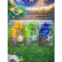 Novo Gloss Copa Do Mundo Gloss Com Chaveiro De Apito, Chaveiro De Gaita