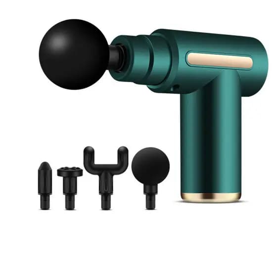 Massageador Elétrico Pistola c/ LED Alta Frequência Profissional Muscular alivio da tensão muscular