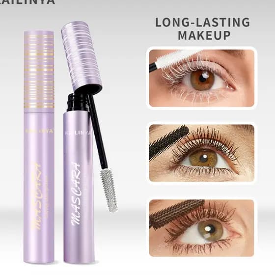 Rímel à prova d'água/estendido Curling grosso longo tridimensional de secagem rápida/Primer de cílios