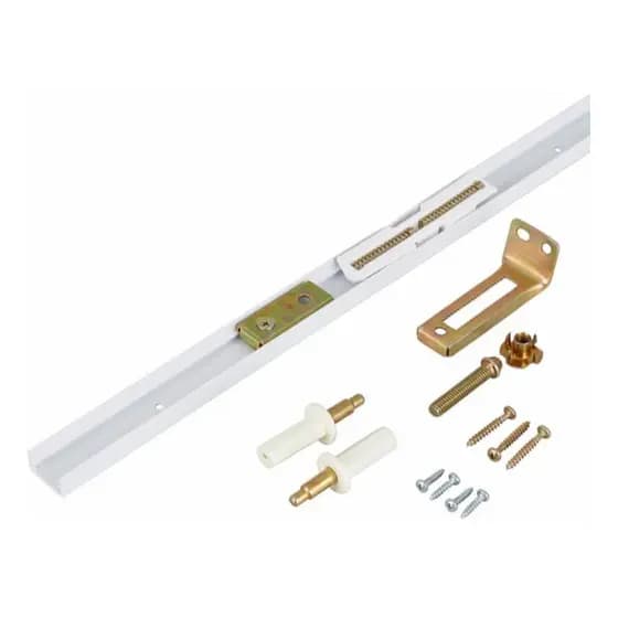 KIT TRILHO PORTA CAMARÃO 920MM - BRANCO - ABC ART