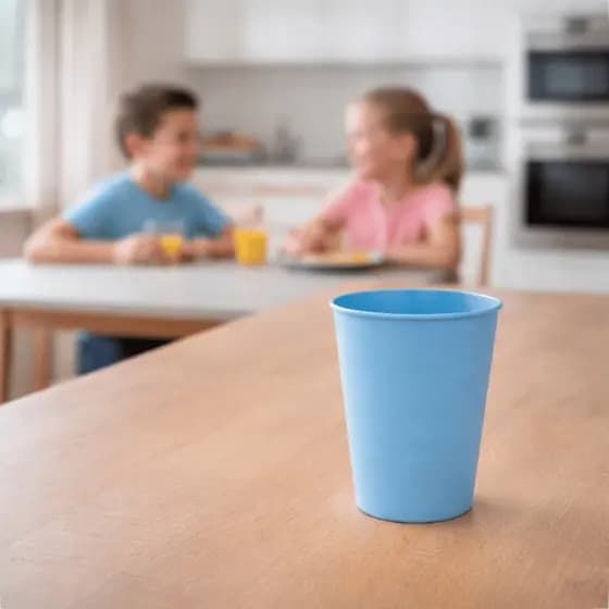 Kit De Copos Plástico Reutilizável 200ML Para Bebidas Festa Escola Merenda Almoço Resistente