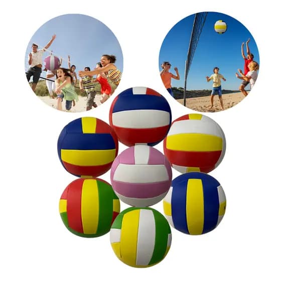 Bola De Volei Quadra Praia Tamanho Oficial Esporte Infantil Adulto Lazer Ferias Iniciantes Profissional / Bomba De Ar