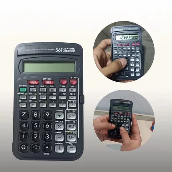 Calculadora Cientifica Faculdade 56Funcao (6pç ou 1pç) Vestibulares Universidades Matemática Física Química