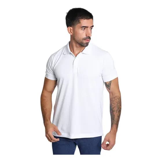 Camisa Gola Polo Slim Masculina Manga Curta Premium Qualidade Algodão
