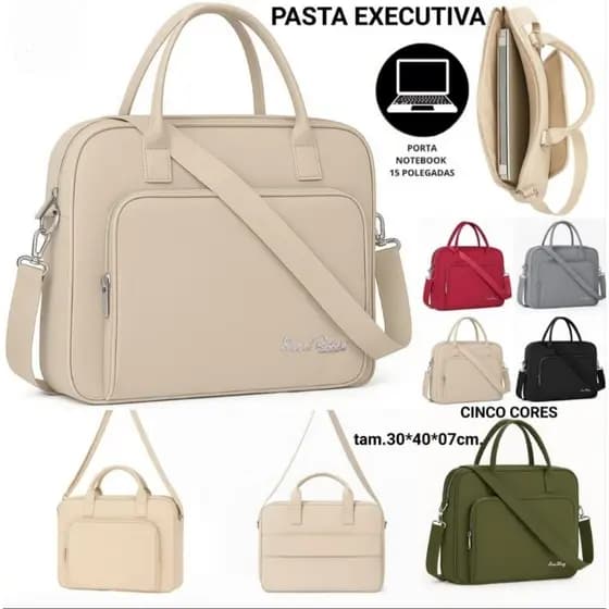 Bolsa Femenina Pasta Para Notebook Impermeável Premium 2630