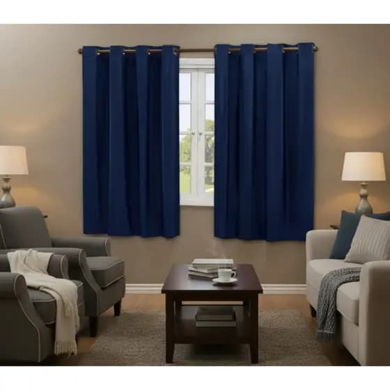 Cortina Blackout Corta Luz 100% Blackout 2,20m X 1,30m Sala e Quarto Blecaute